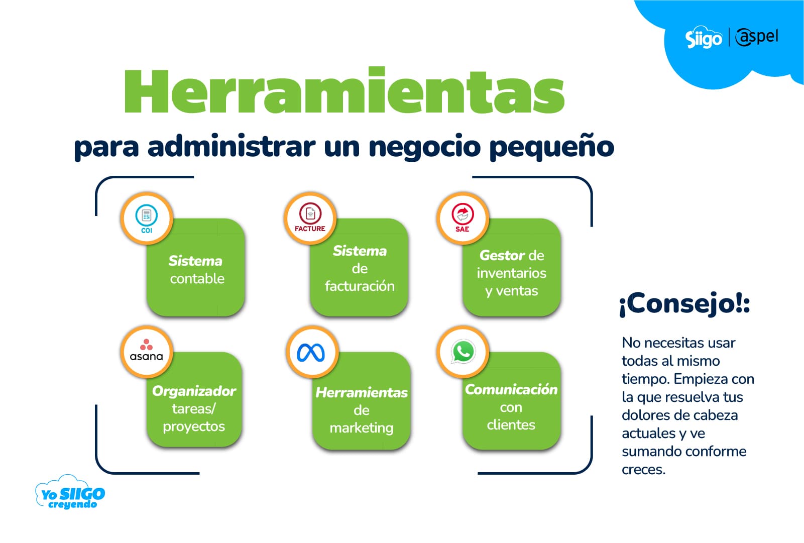 Herramientas para administrar un negocio