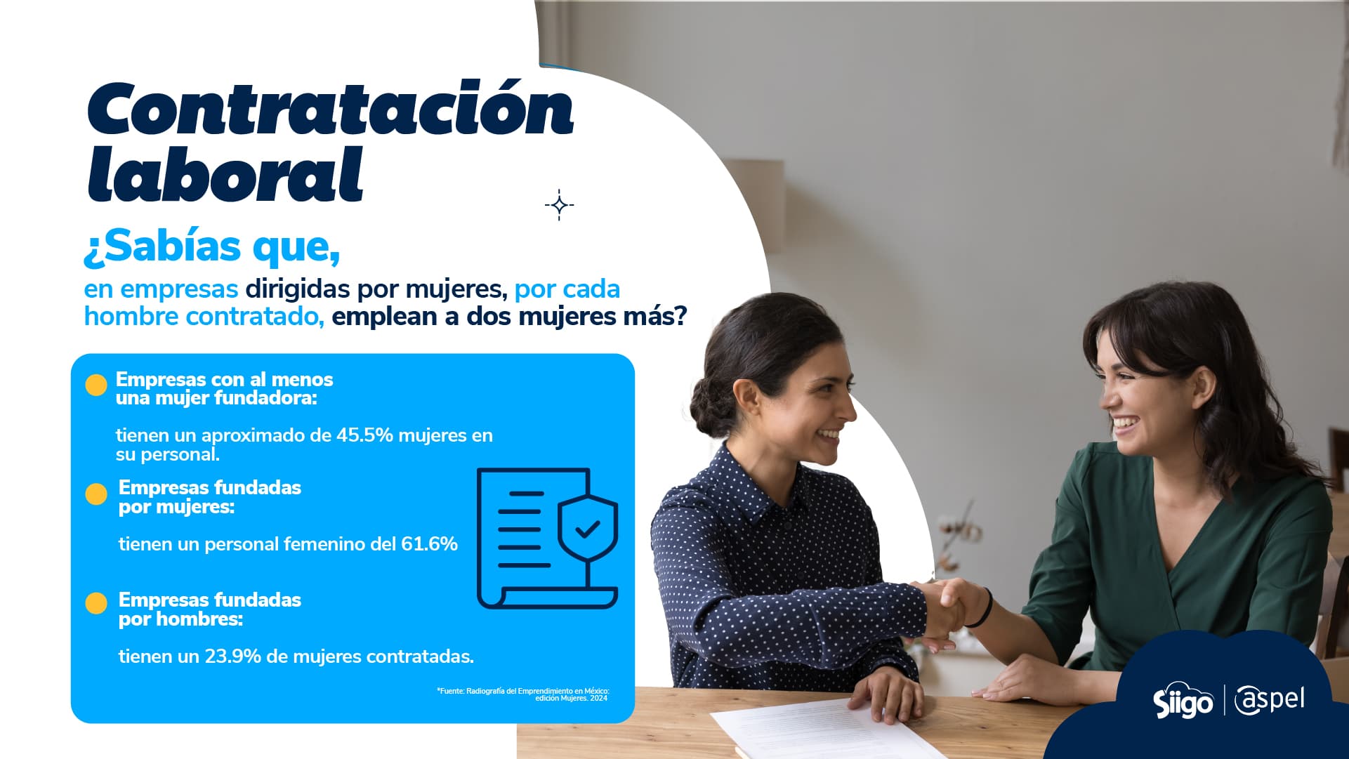 contratación laboral y la mujer
