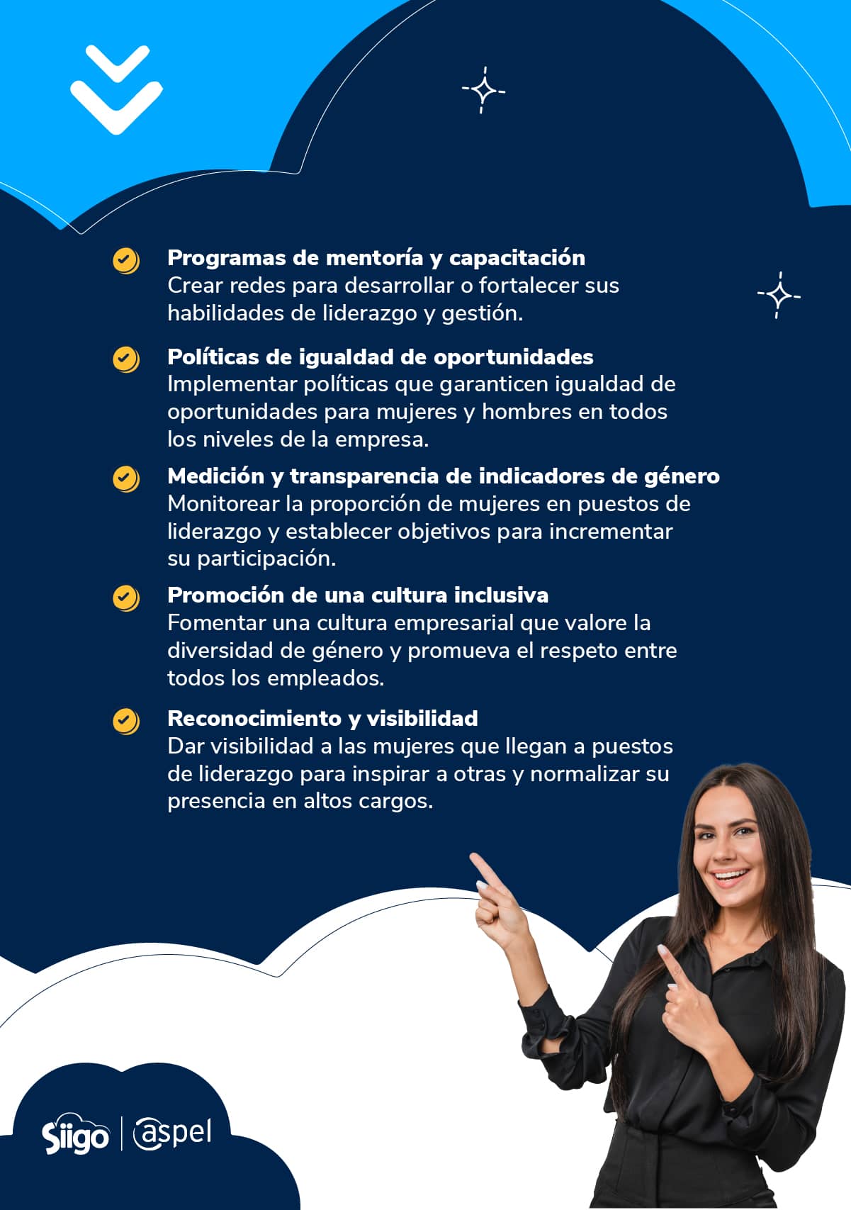 Estrategias para impulsar el liderazgo femenino