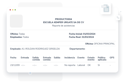 Práctico lector checador