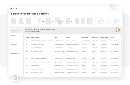 Simplifica tus procesos de la Nómina