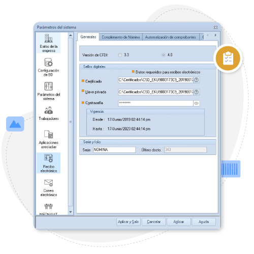 Recibos de nómina con CFDI 4.0