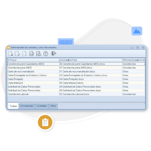 Documentos personalizados